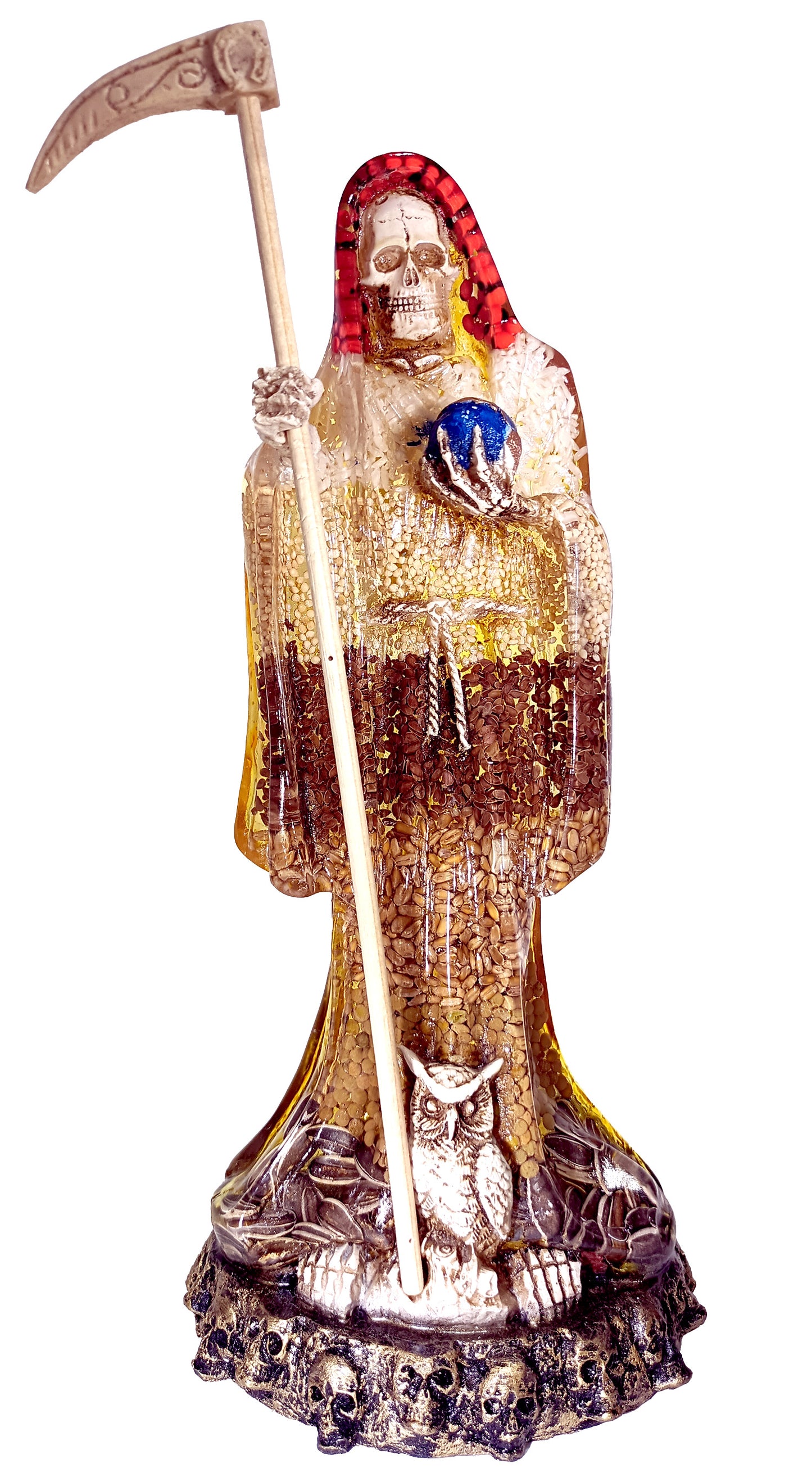 MUERTE 13" BASE CRANEO ACRILICA