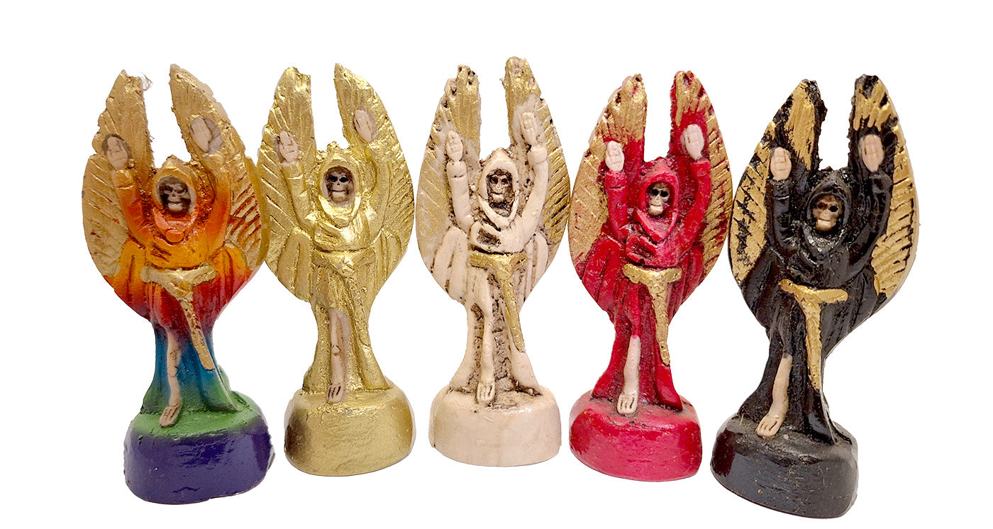 MUERTE ALAS ARRIBA MINI 10CM