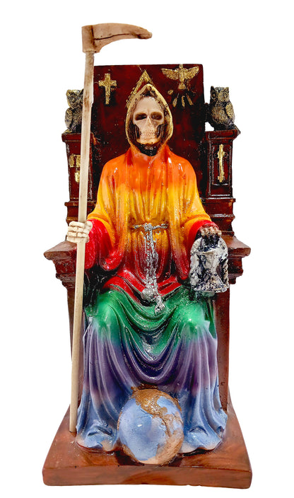 Muerte Sentada Trono Pesada CHICA