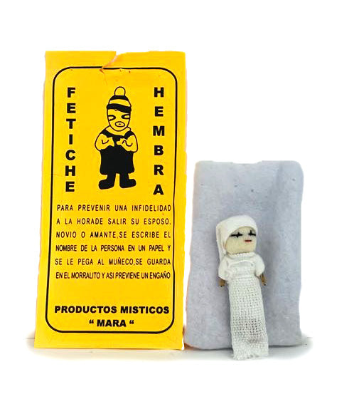 FETICHES MUNECO ARTESANAL MUJER O HOMBRE