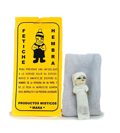 FETICHES MUNECO ARTESANAL MUJER O HOMBRE