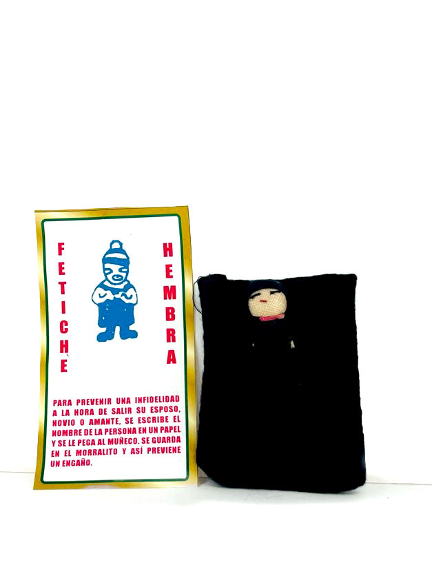 FETICHES MUNECO ARTESANAL MUJER O HOMBRE