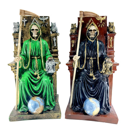 Muerte Sentada Trono Pesada CHICA