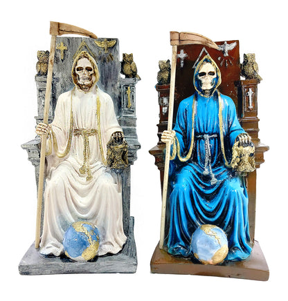 Muerte Sentada Trono Pesada CHICA