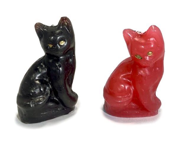 Parafina Vela Figura de Gato