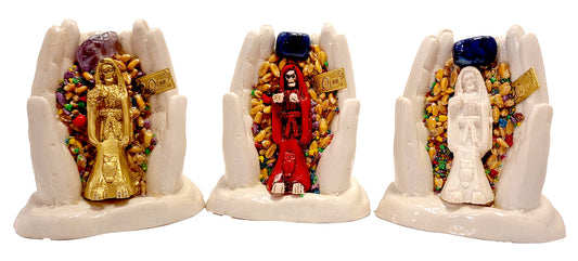 MUERTE MANOS  8CM GOTA VERDE