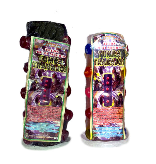 Velon Tumba Trabajos de 21 Mechas