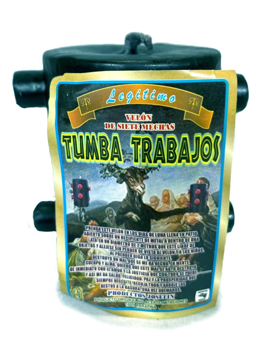 Parafina Velon 7 Mechas - Tumba Trabajos